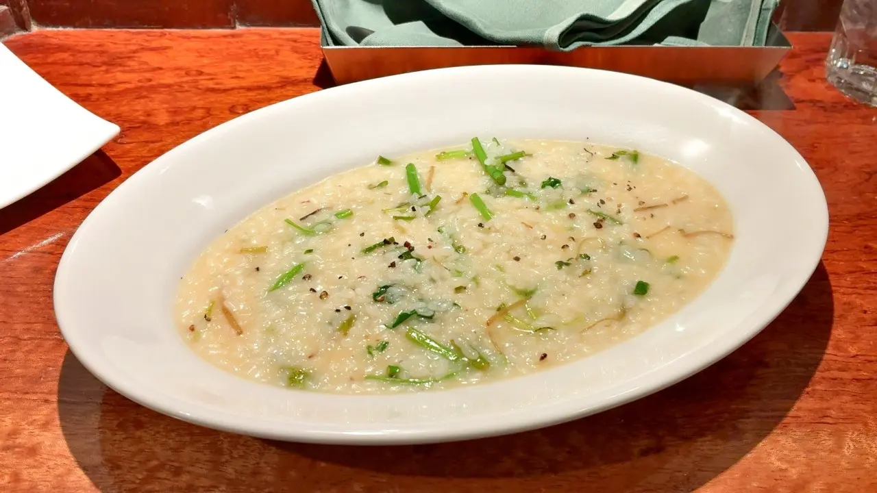 秋田県湯沢産三関セリのリゾット